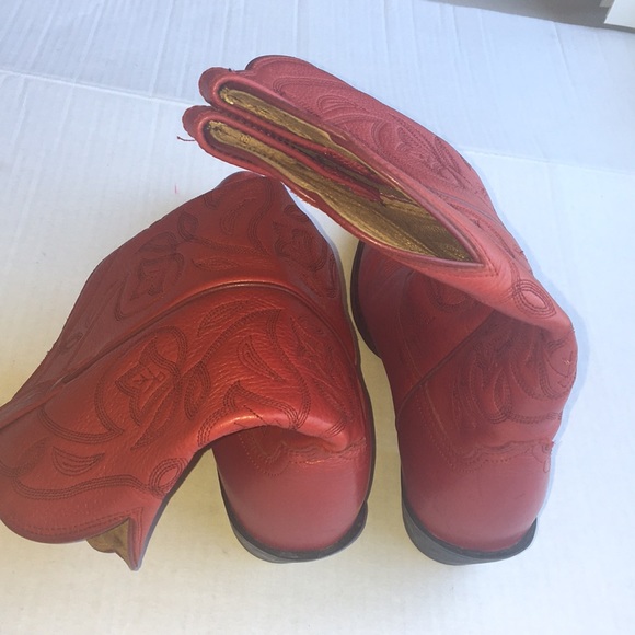 ARIAT Red Boots Size 8B EUC 1001035 15761 - Picture 5 of 8